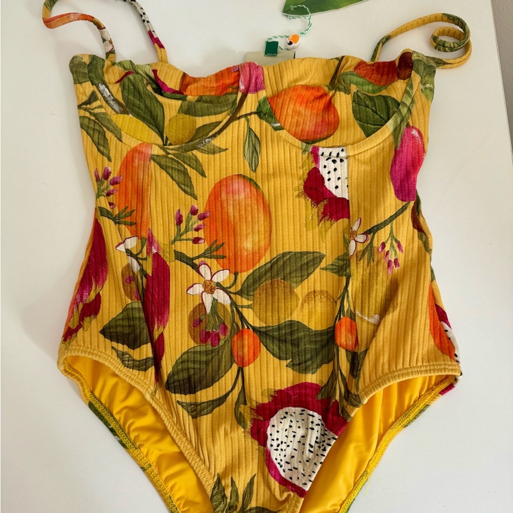 Farm Rio body suit (one piece) small never used - with tags on